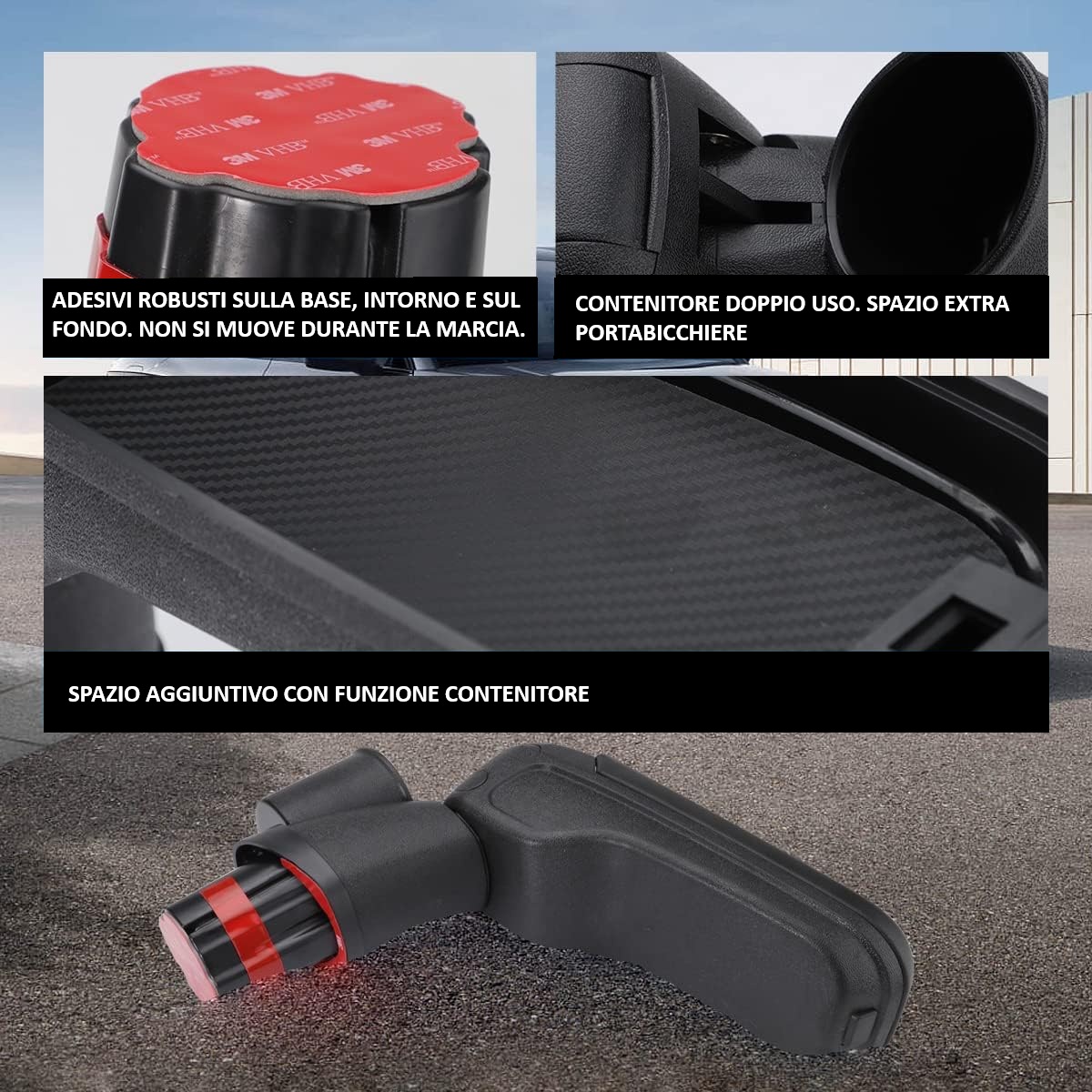 Bracciolo centrale pieghevole - immagine 4