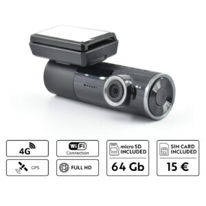 DASHCAM 4G / Wi-Fi / GPS con App
